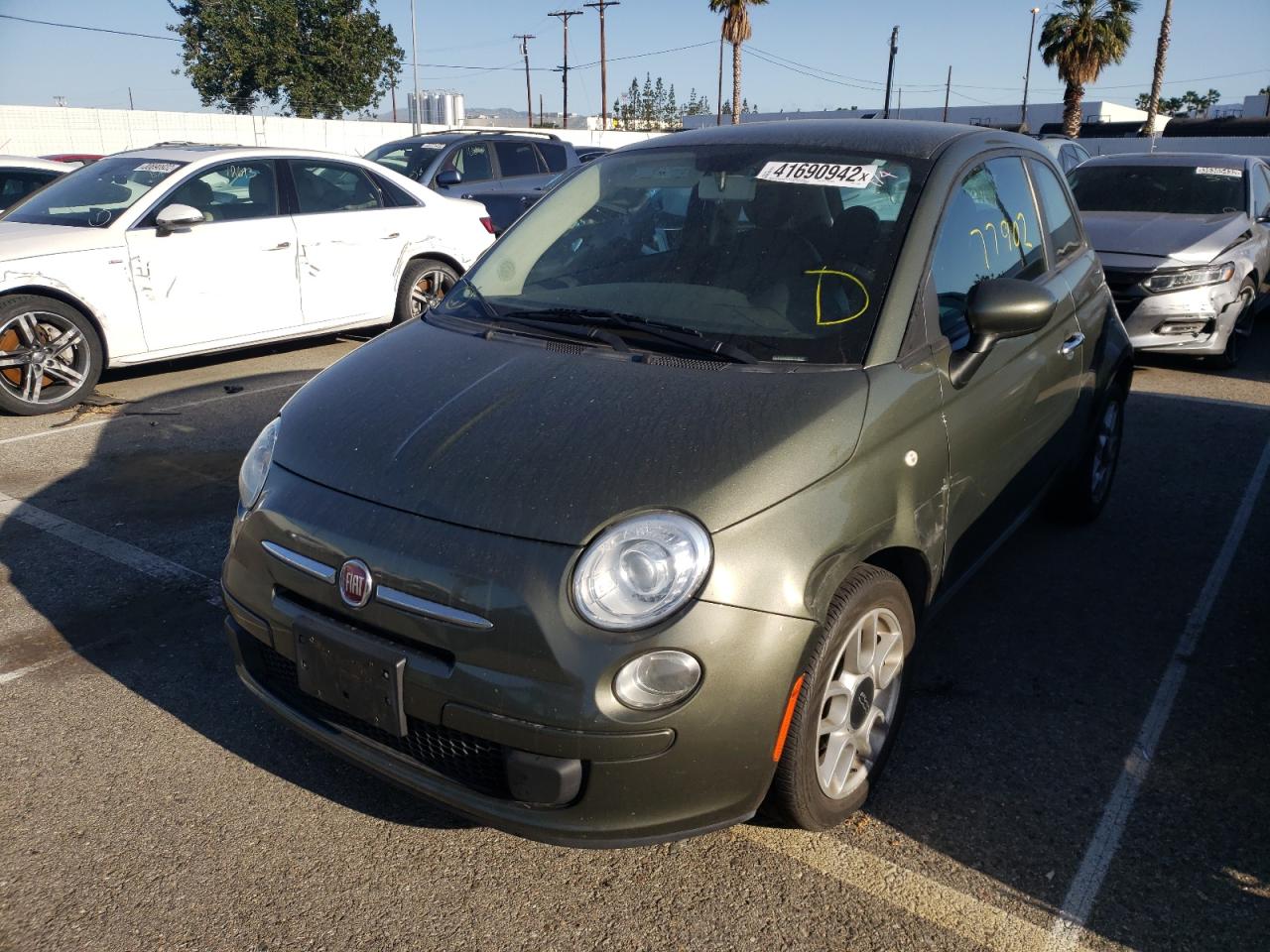 Photo 2 from auction – 2013 FIAT 500 POP with VIN 3C3CFFARXDT571665