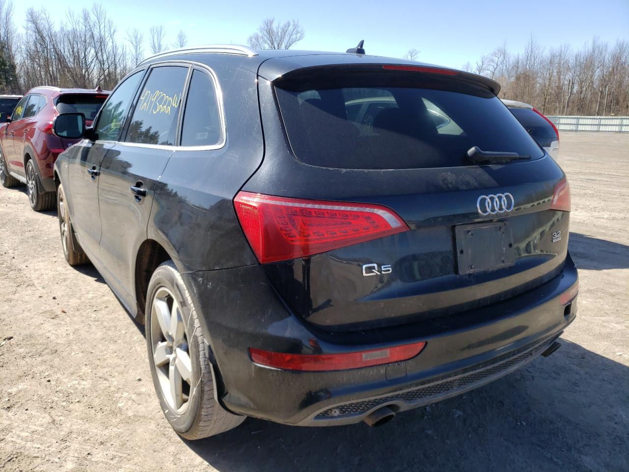 Photo 3 from auction – 2011 AUDI Q5 PREMIUM with VIN WA1DKAFP5BA101189