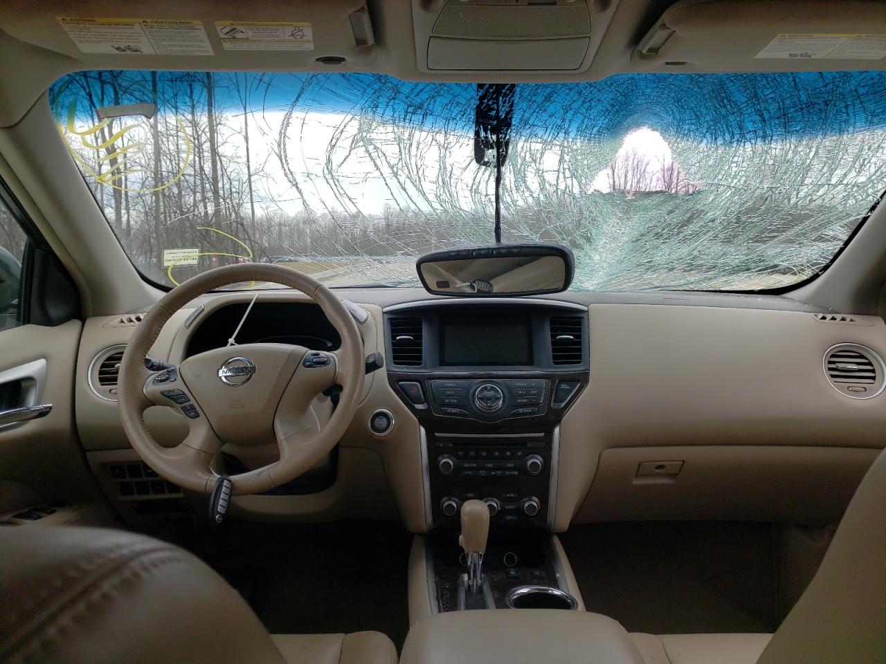 Photo 9 from auction – 2013 NISSAN PATHFINDER with VIN 5N1AR2MM4DC616805