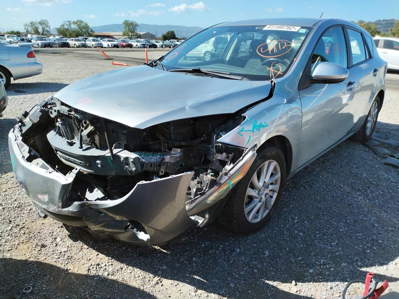 Photo 2 from auction – 2012 MAZDA 3 I with VIN JM1BL1L82C1632617