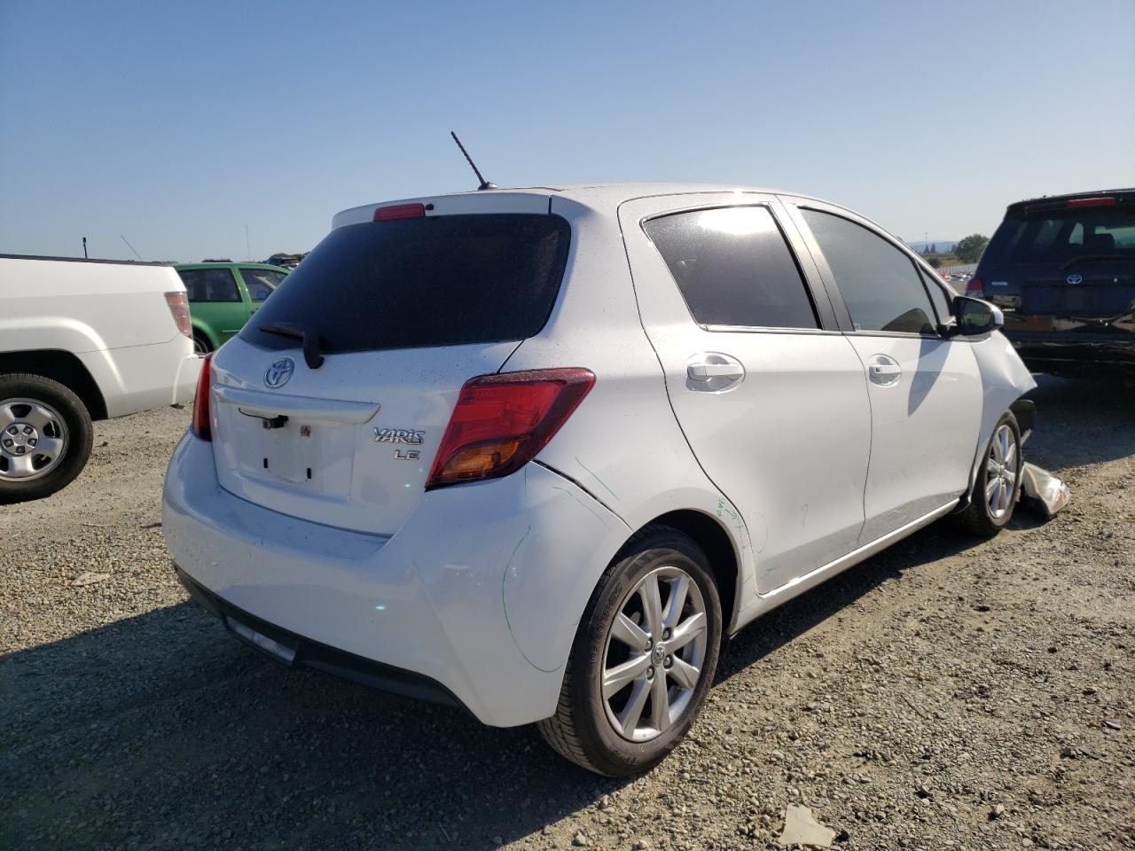 Photo 4 from auction – 2015 TOYOTA YARIS with VIN VNKKTUD35FA037390