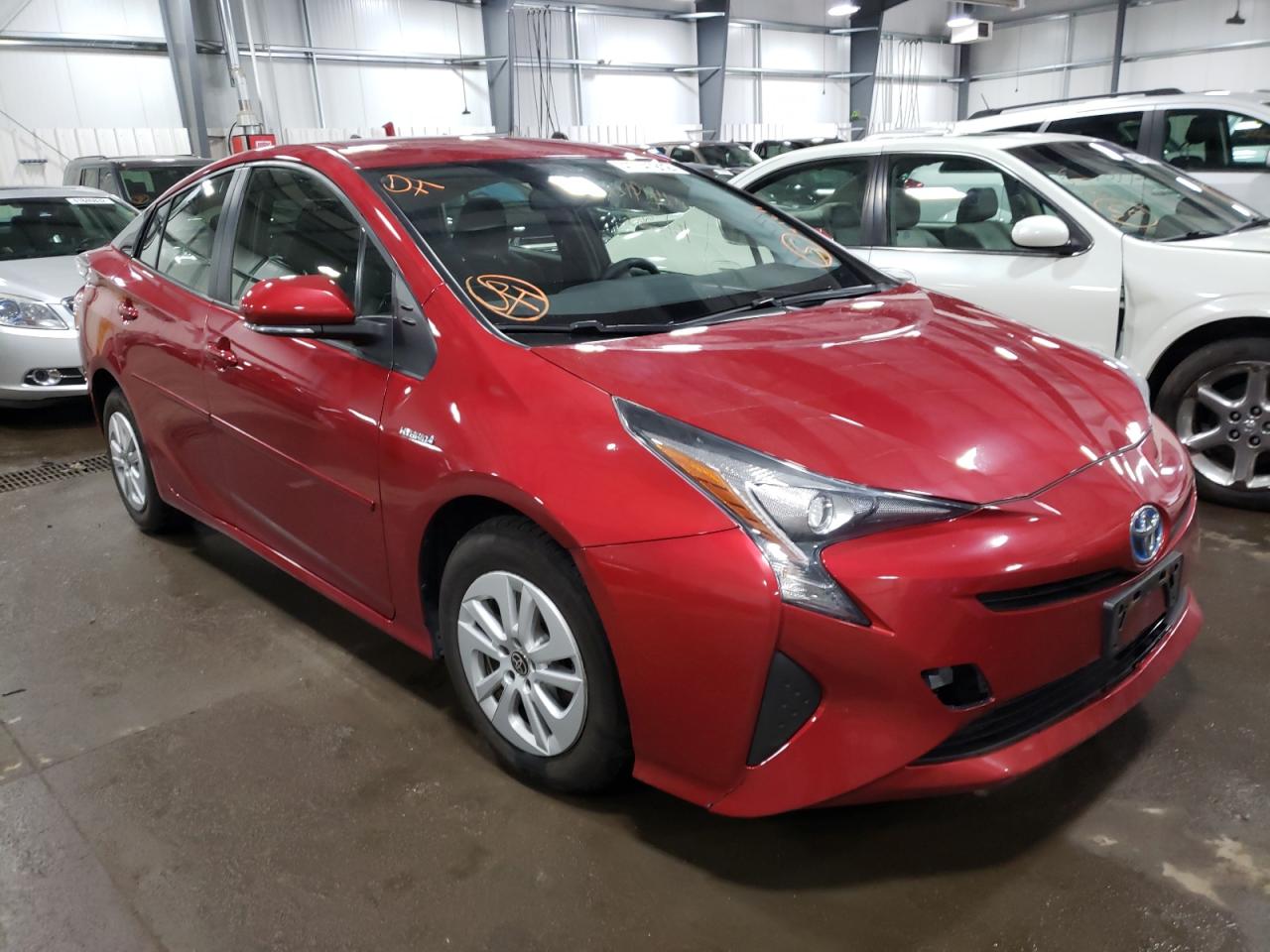 TOYOTA PRIUS 2016 with VIN JTDKBRFU8G3511918 - Photo from auction