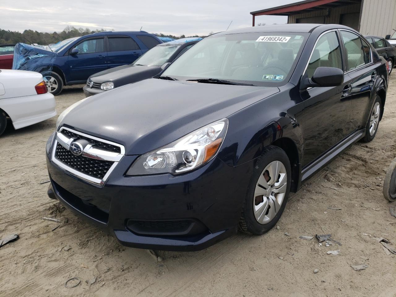 Photo 2 from auction – 2013 SUBARU LEGACY 2.5 with VIN 4S3BMBA65D3007865