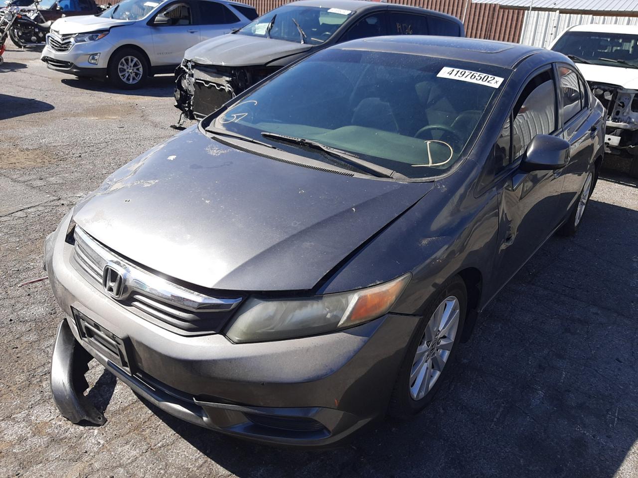 Photo 2 from auction – 2012 HONDA CIVIC EX with VIN 2HGFB2F82CH304235