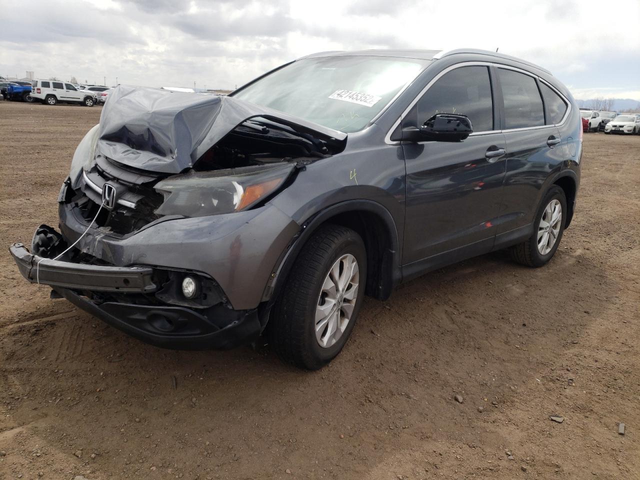 Photo 2 from auction – 2012 HONDA CR-V EXL with VIN 2HKRM4H71CH621582