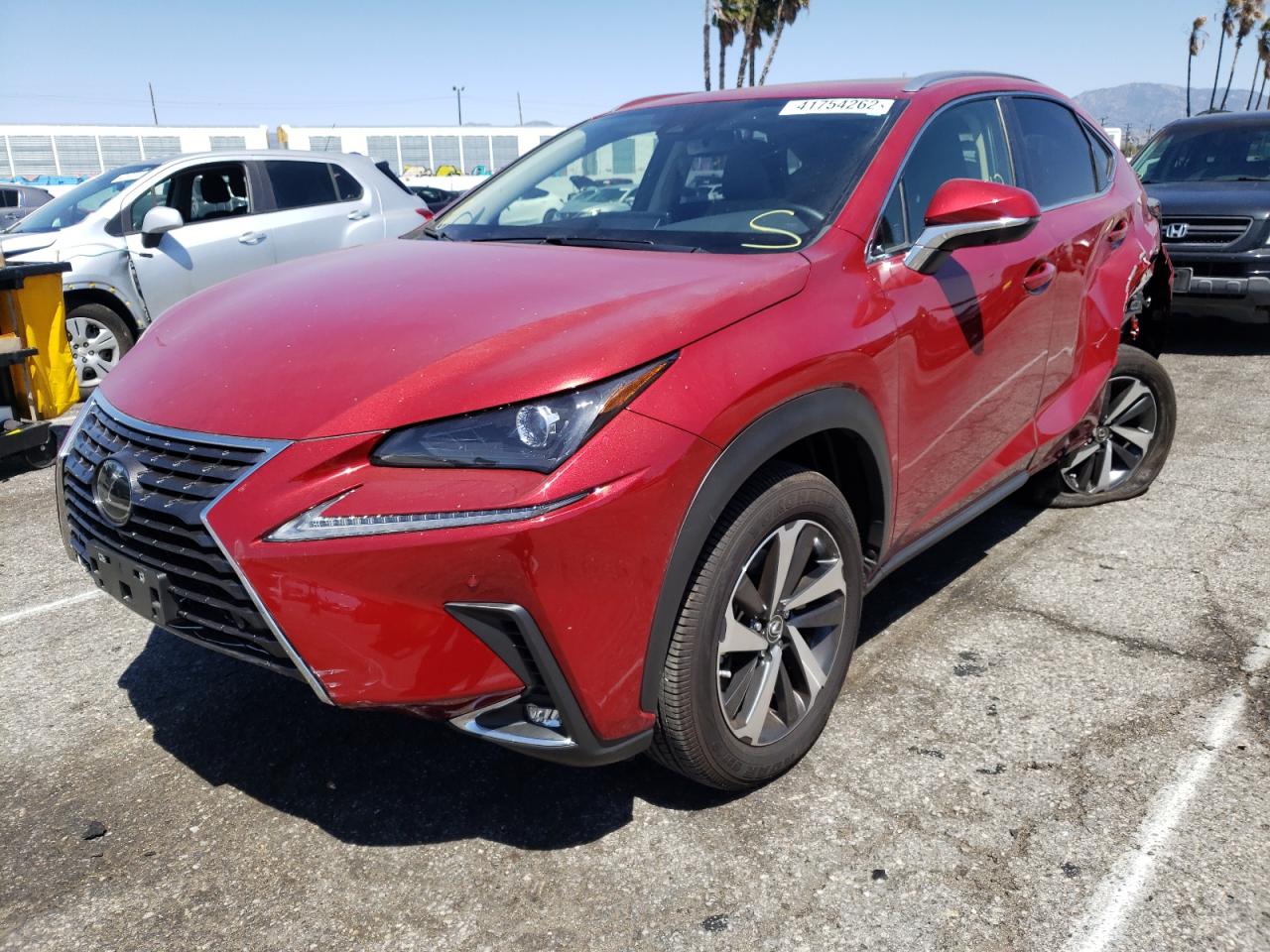 Photo 2 from auction – 2021 LEXUS NX 300 BAS with VIN JTJGARBZ1M2199644