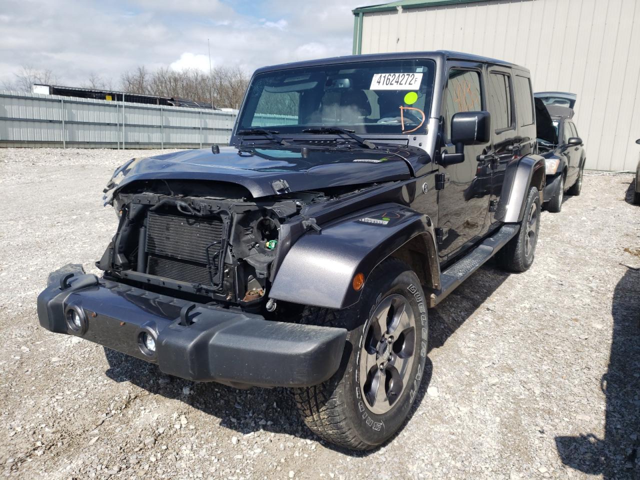 Photo 2 from auction – 2017 JEEP WRANGLER U with VIN 1C4HJWEG0HL733720