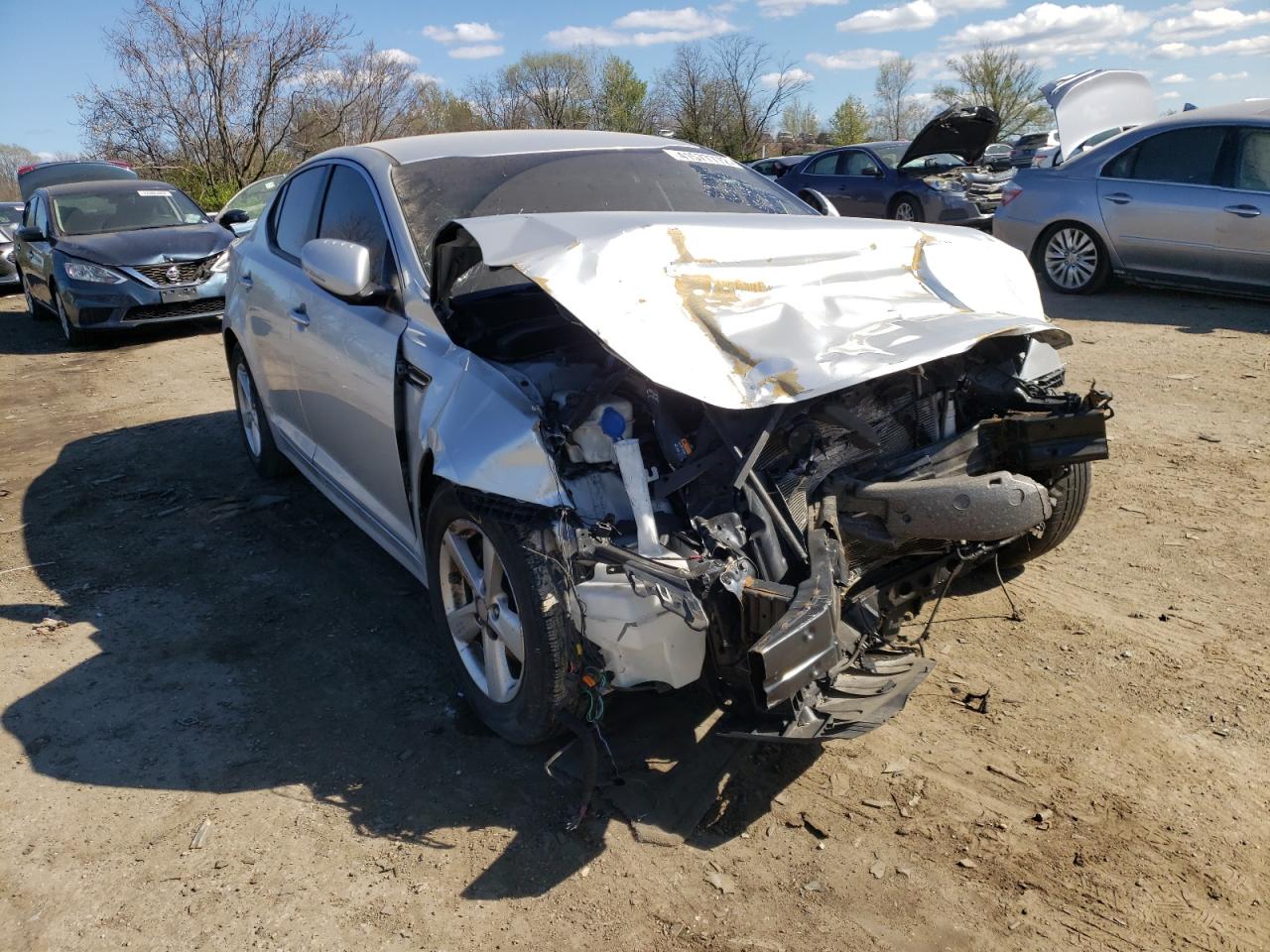 KIA OPTIMA LX 2014 with VIN KNAGM4A74E5499401 - Photo from auction