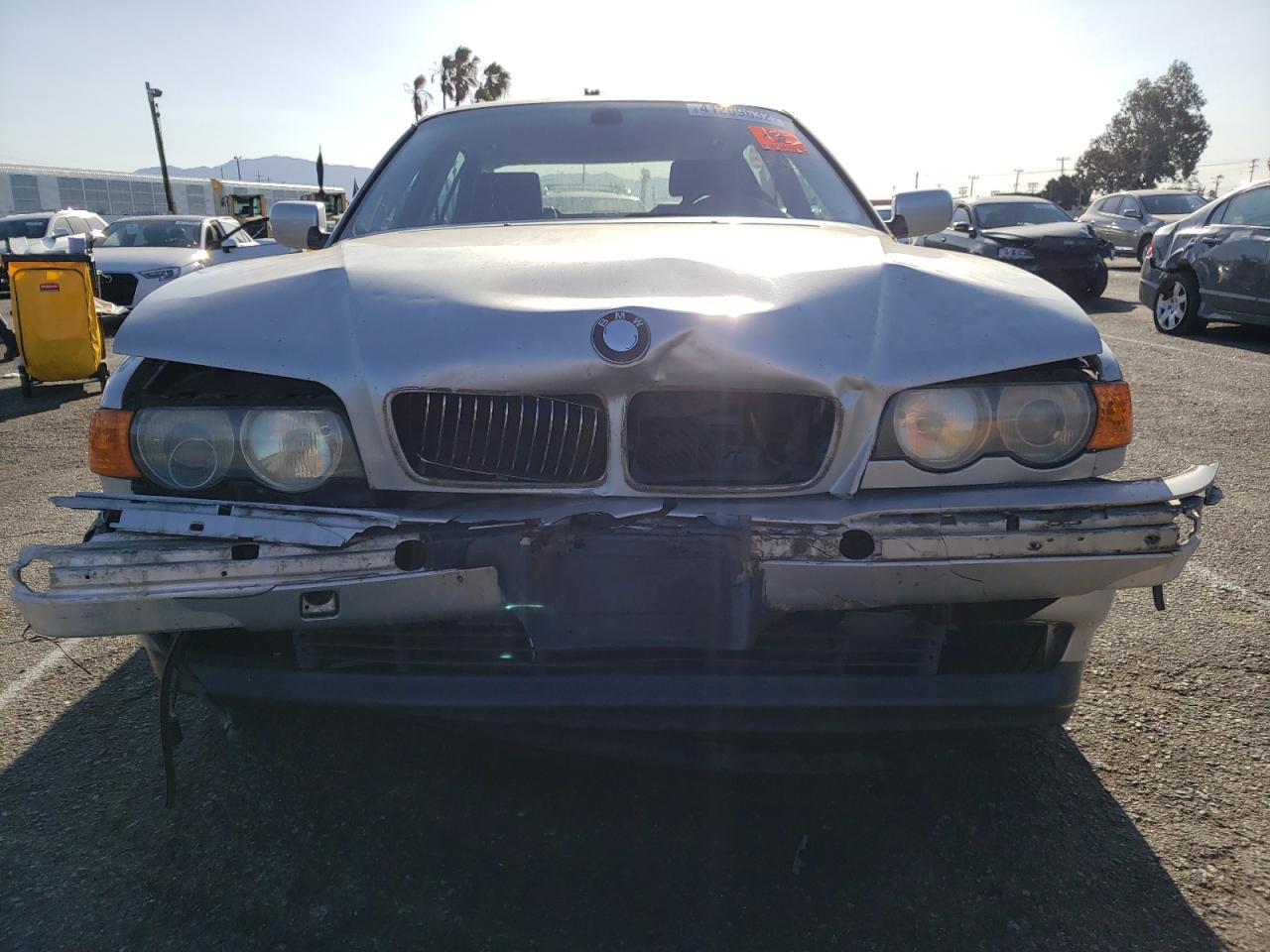 Photo 9 from auction – 2000 BMW 740 IL with VIN WBAGH8340YDP14314