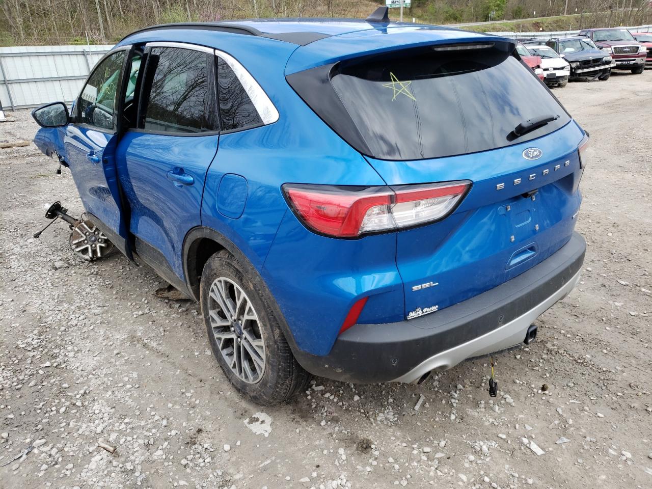 Photo 3 from auction – 2020 FORD ESCAPE SEL with VIN 1FMCU9H95LUC50979