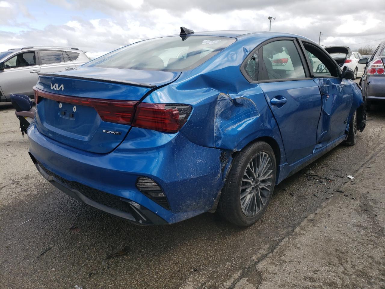 Photo 4 from auction – 2022 KIA FORTE EX with VIN 3KPF54AD0NE434535