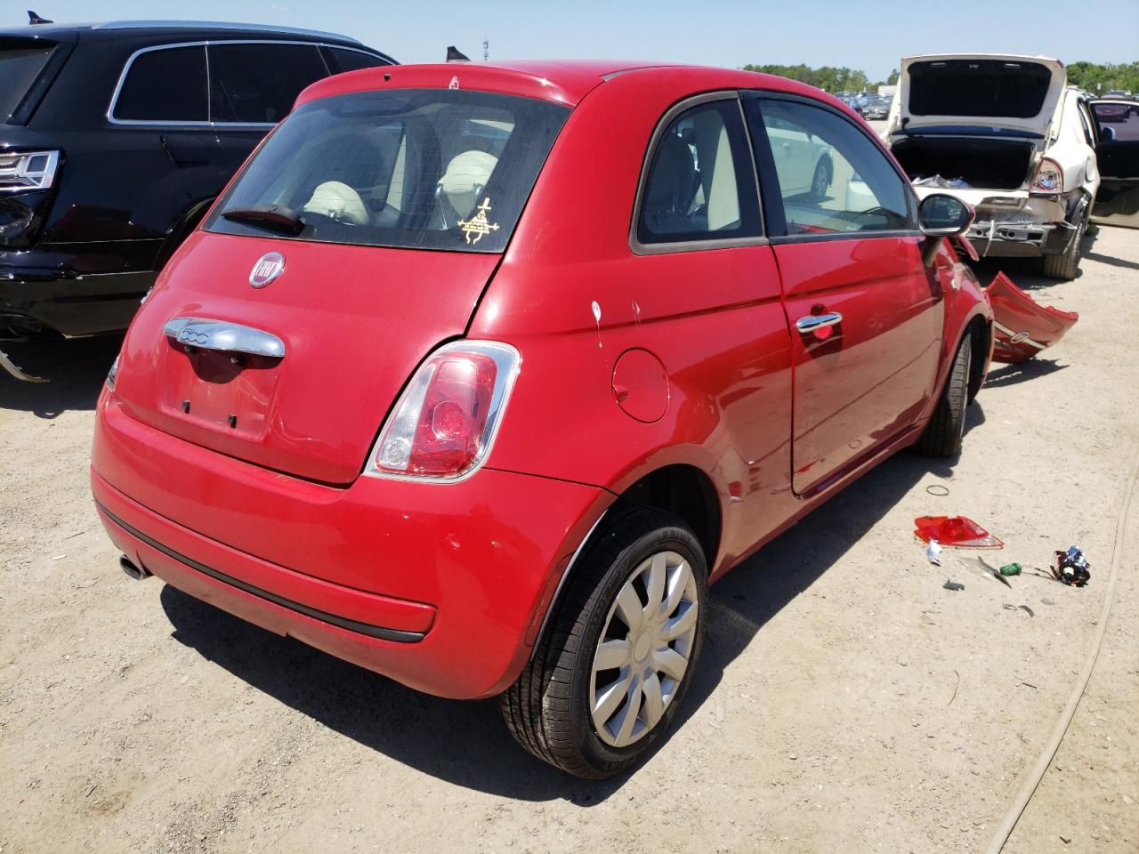 Photo 4 from auction – 2014 FIAT 500 POP with VIN 3C3CFFAR9ET169346