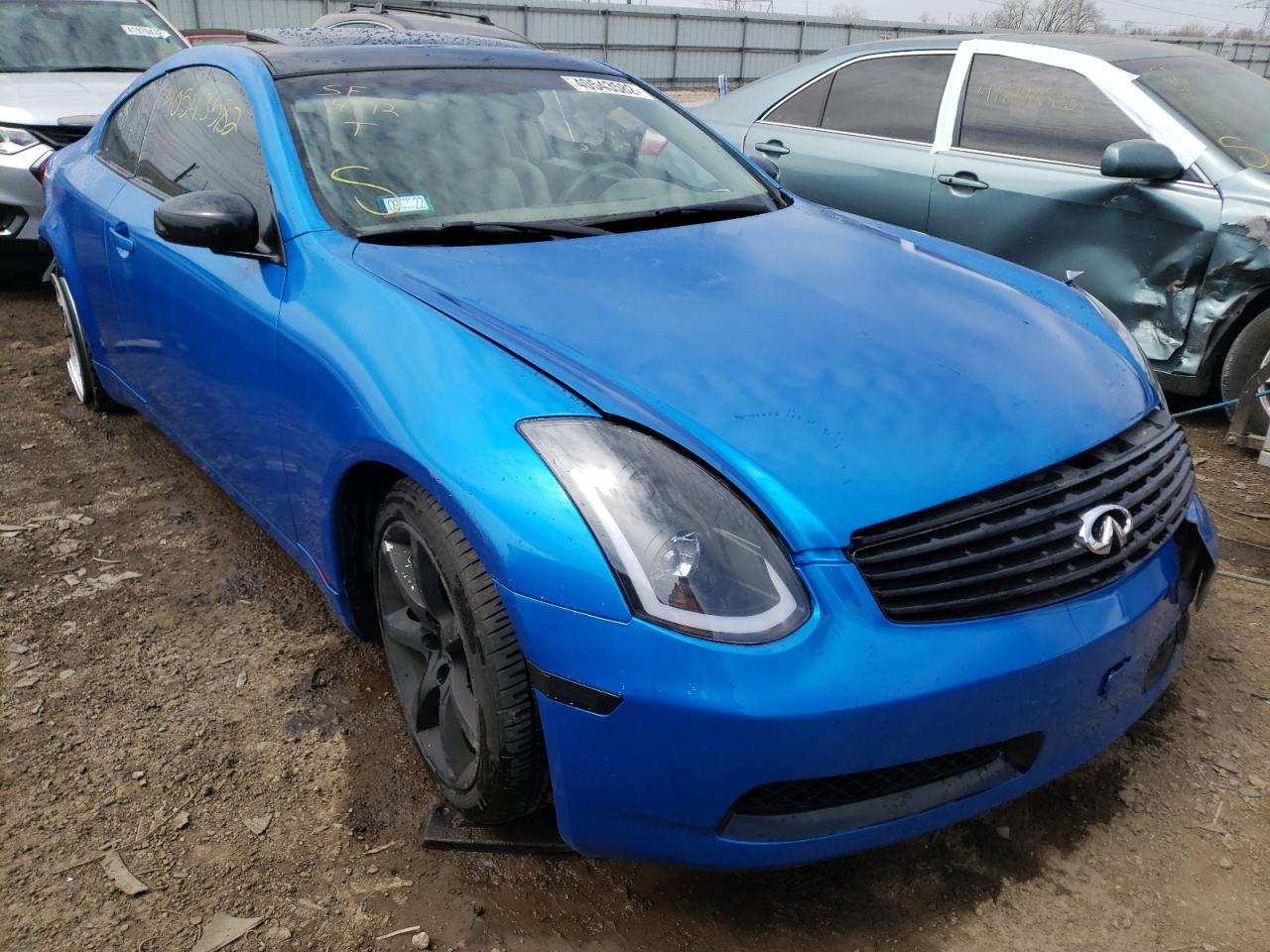INFINITI G35 2003 with VIN JNKCV54E03M222308 - Photo from auction