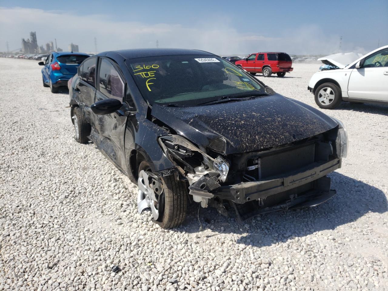 KIA FORTE LX 2017 with VIN 3KPFK4A76HE114305 - Photo from auction