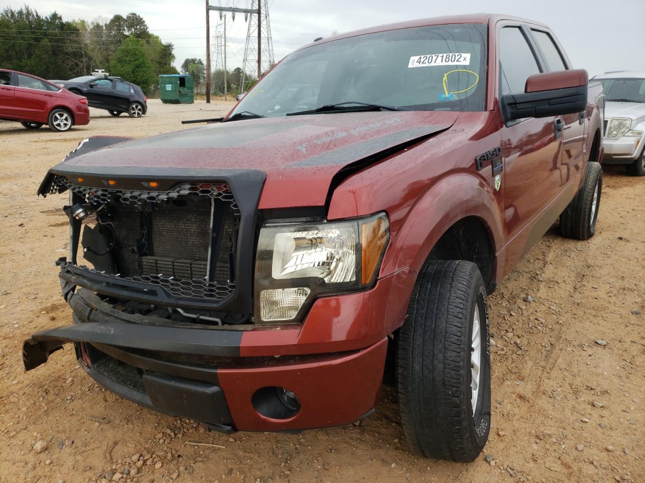 Photo 2 from auction – 2014 FORD F150 SUPER with VIN 1FTFW1EF3EKF01083