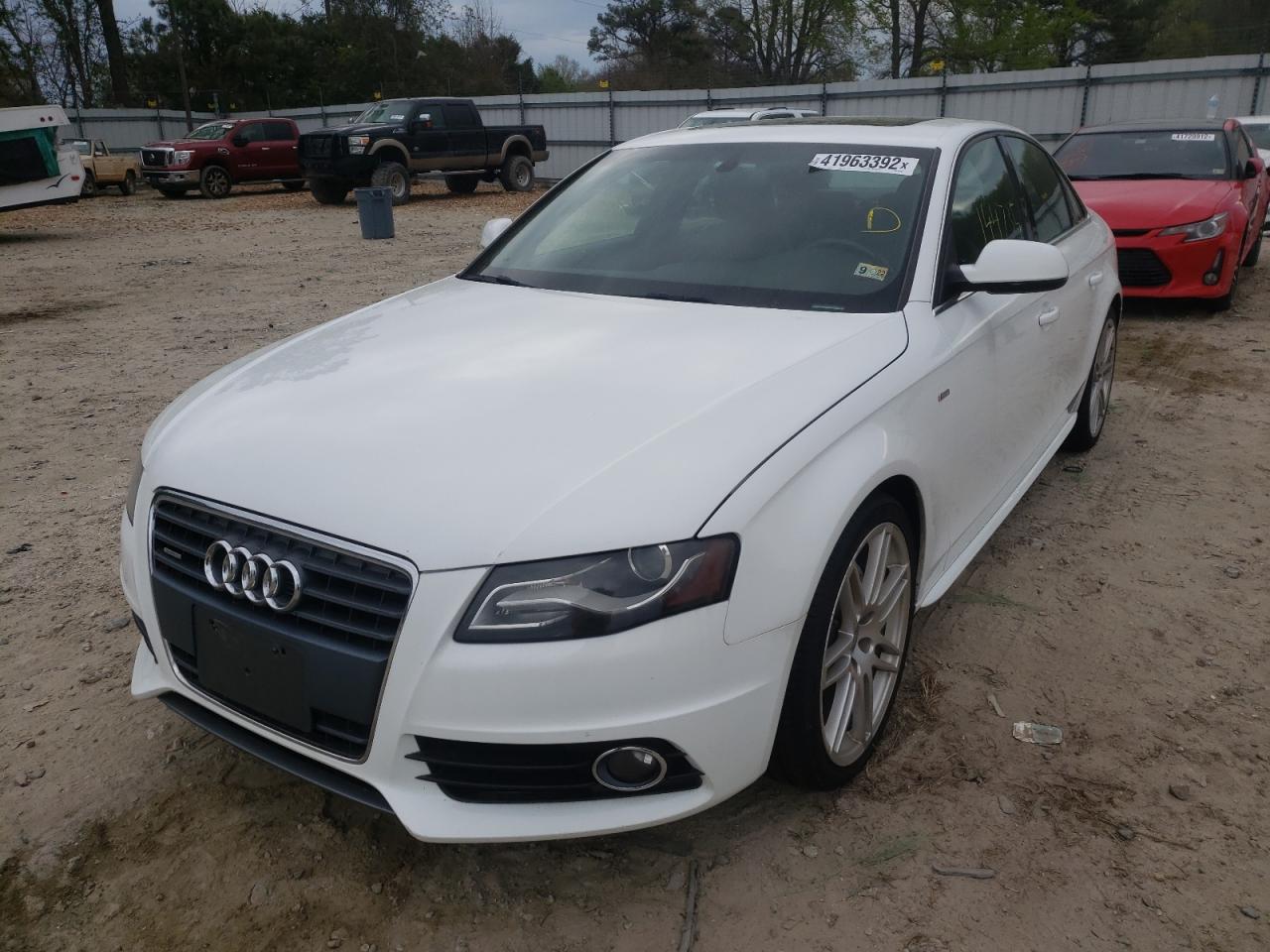 Photo 2 from auction – 2010 AUDI A4 PRESTIG with VIN WAUKFAFL2AN024767