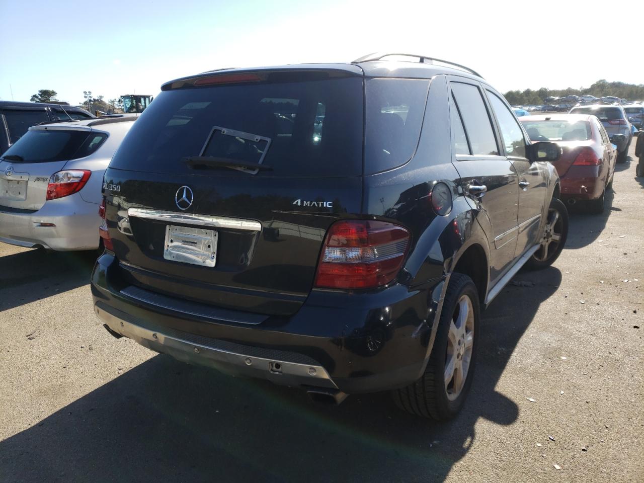 Photo 4 from auction – 2008 MERCEDES-BENZ ML 350 with VIN 4JGBB86E28A334455