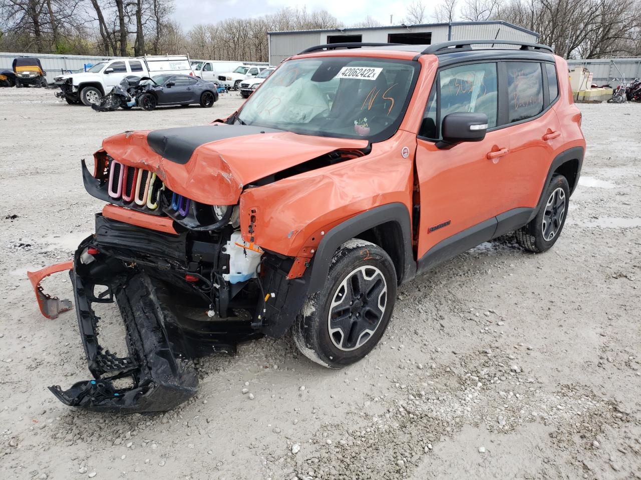 Photo 2 from auction – 2016 JEEP RENEGADE T with VIN ZACCJBCTXGPC56324