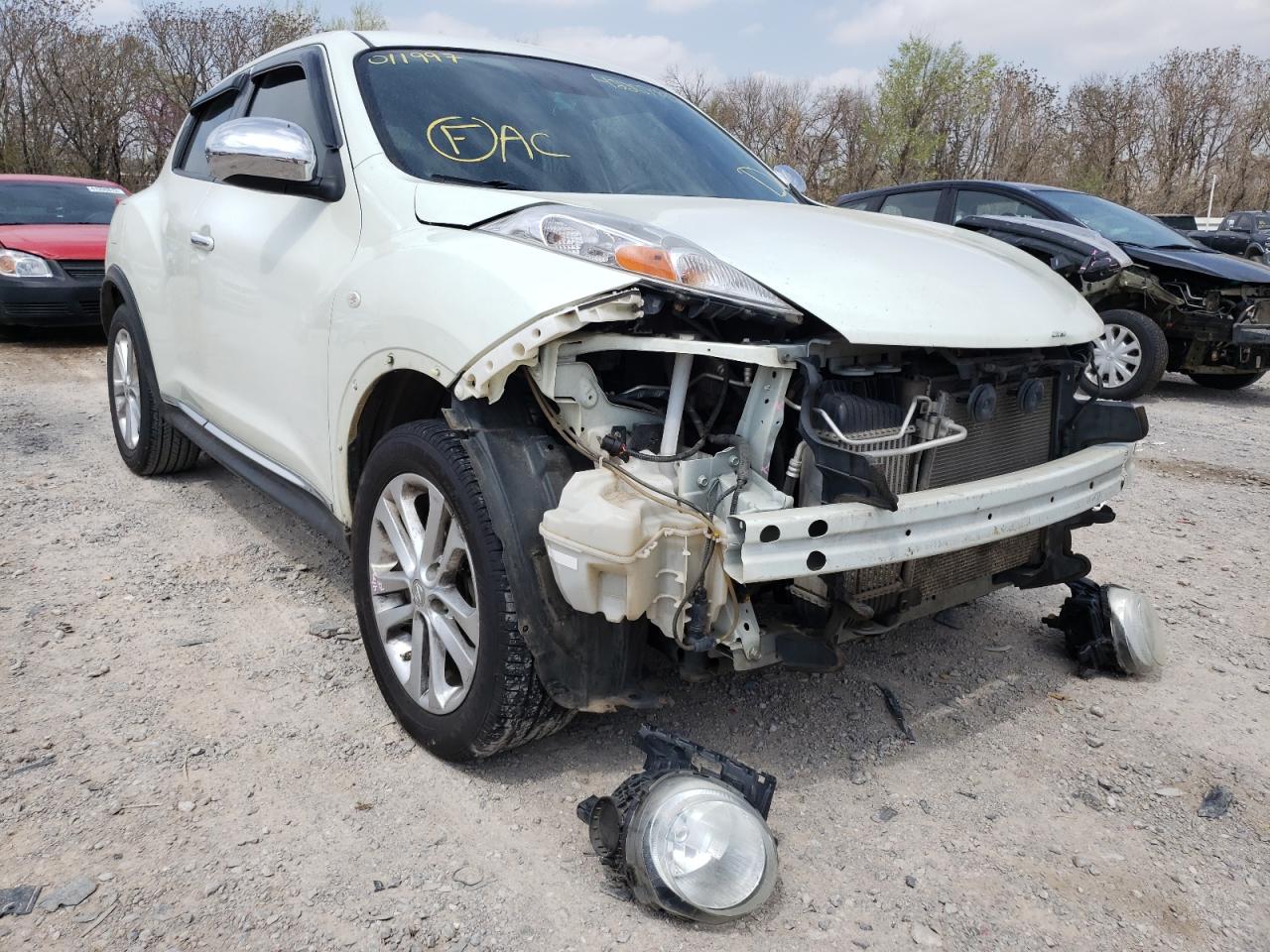 NISSAN JUKE S 2011 with VIN JN8AF5MR0BT011997 - Photo from auction