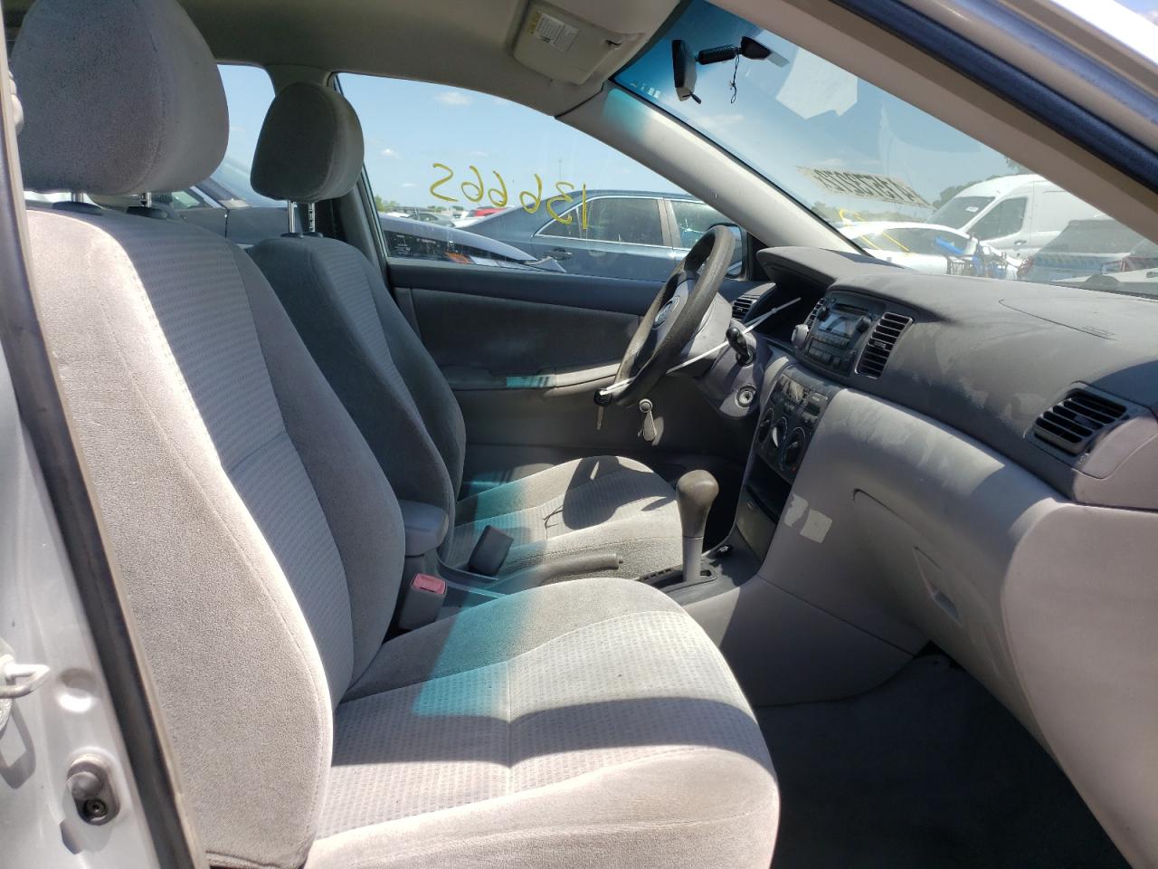 Photo 5 from auction – 2005 TOYOTA COROLLA CE with VIN 2T1BR32E35C419319