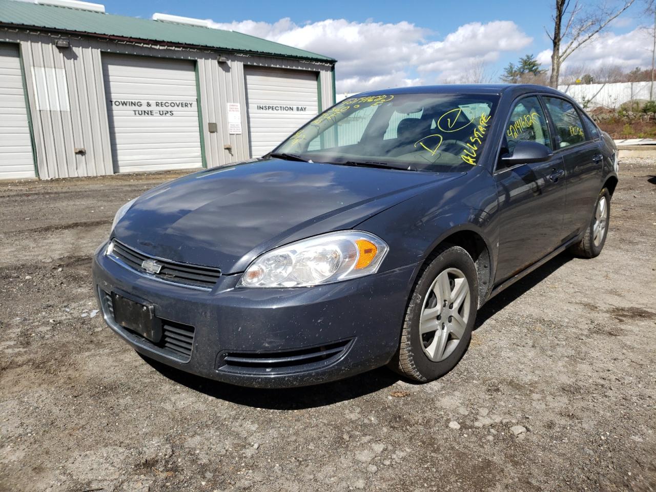 Photo 2 from auction – 2008 CHEVROLET IMPALA LS with VIN 2G1WB58K589221398