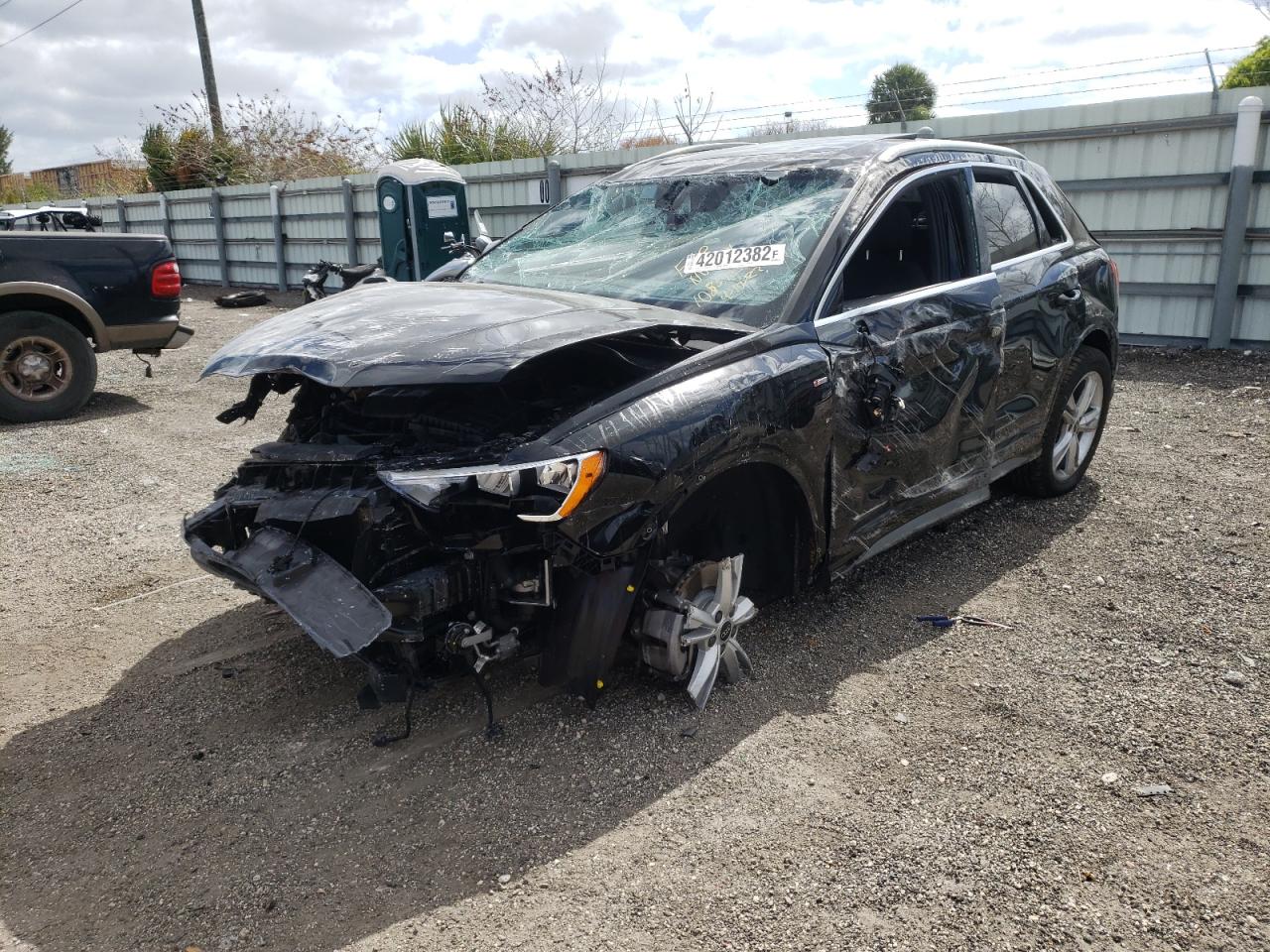 Photo 2 from auction – 2021 AUDI Q3 PREMIUM with VIN WA1DECF34M1085425
