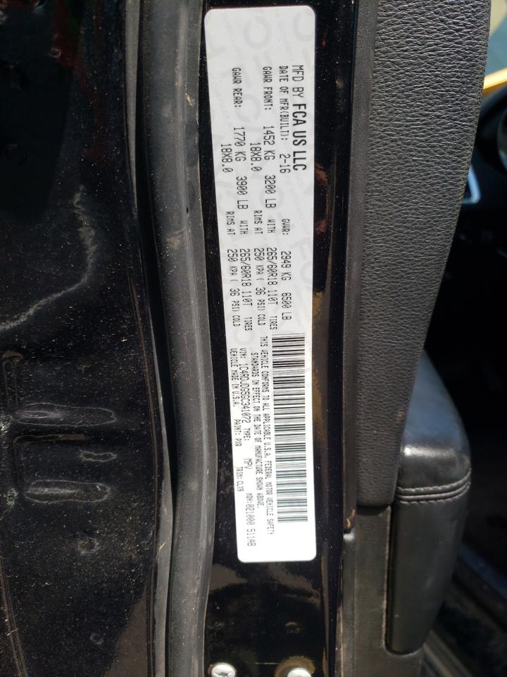Photo 10 from auction – 2016 DODGE DURANGO LI with VIN 1C4RDJDG5GC341072