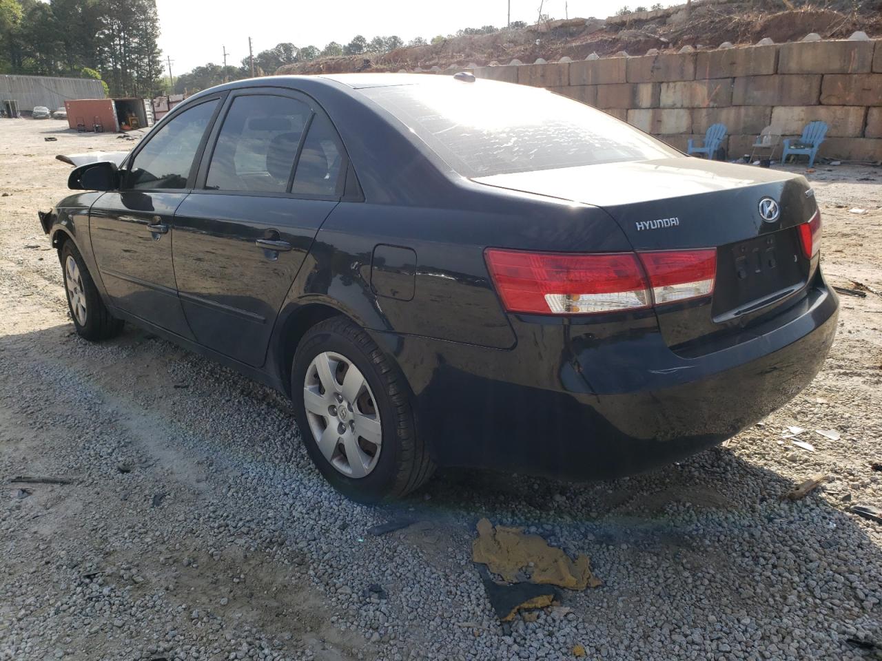 Photo 3 from auction – 2007 HYUNDAI SONATA GLS with VIN 5NPET46C17H244551