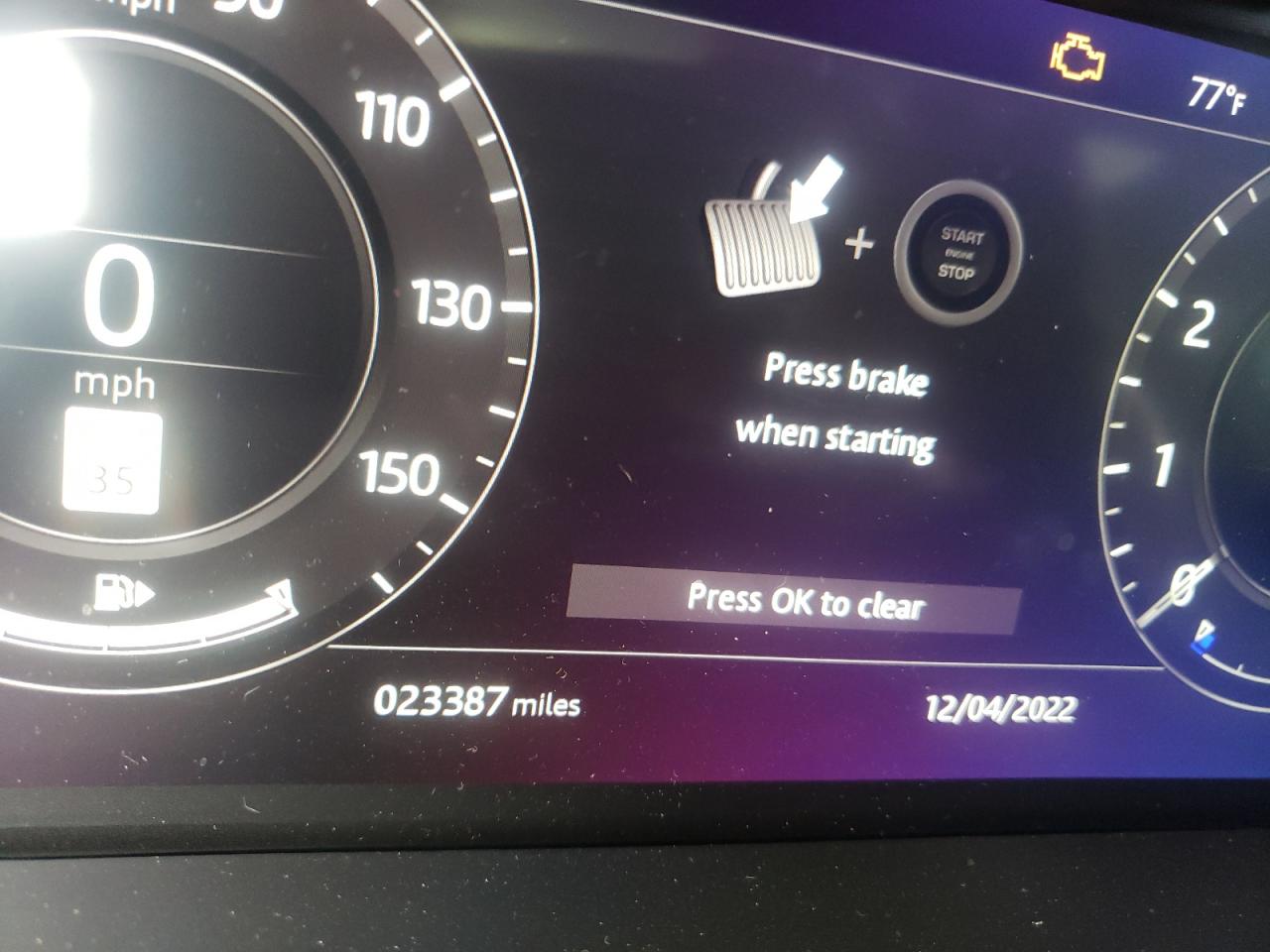 Photo 8 from auction – 2019 LAND ROVER RANGE ROVE with VIN SALWR2RU0KA864666