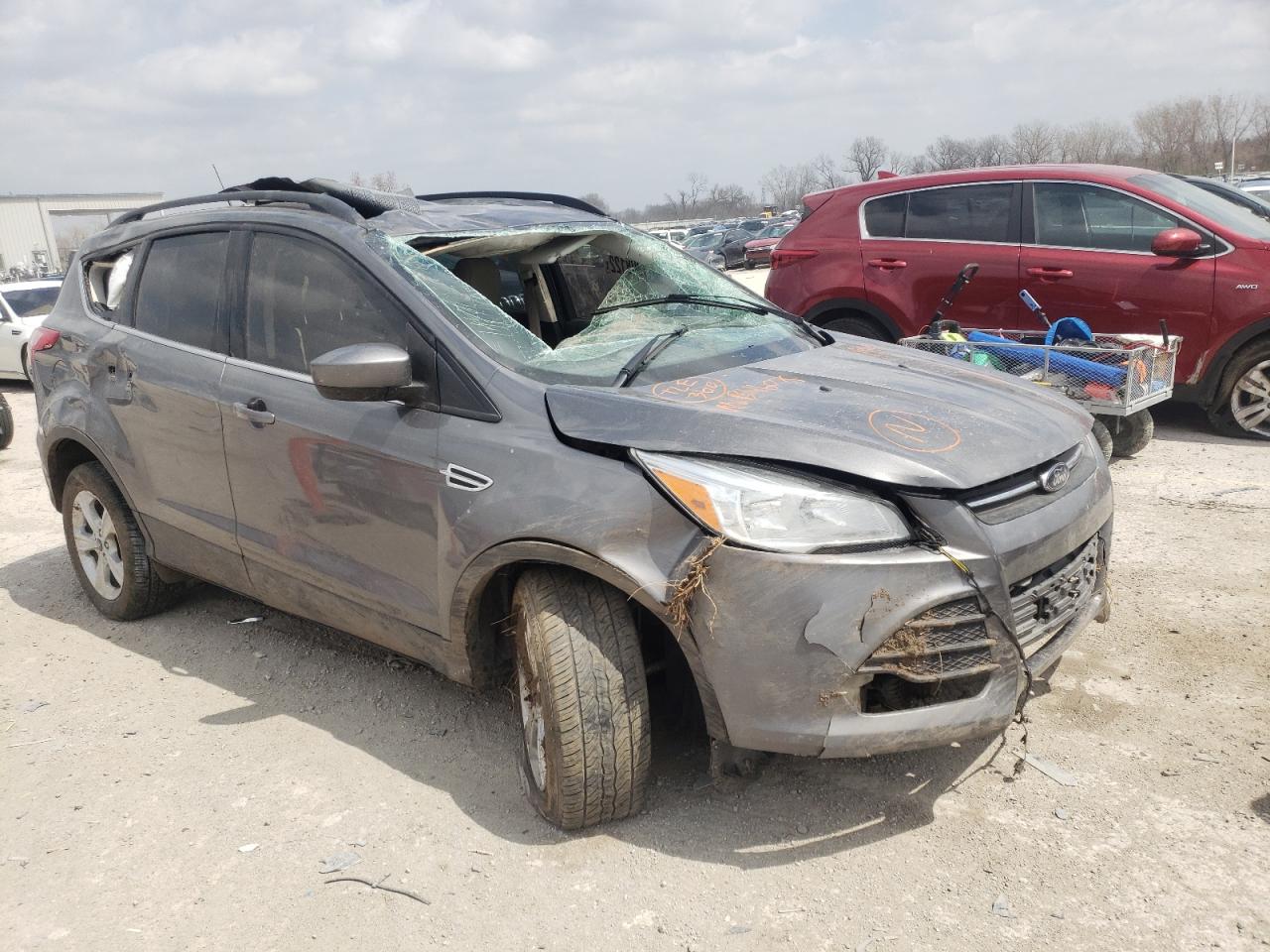 FORD ESCAPE SE 2014 with VIN 1FMCU0GX5EUB46071 - Photo from auction