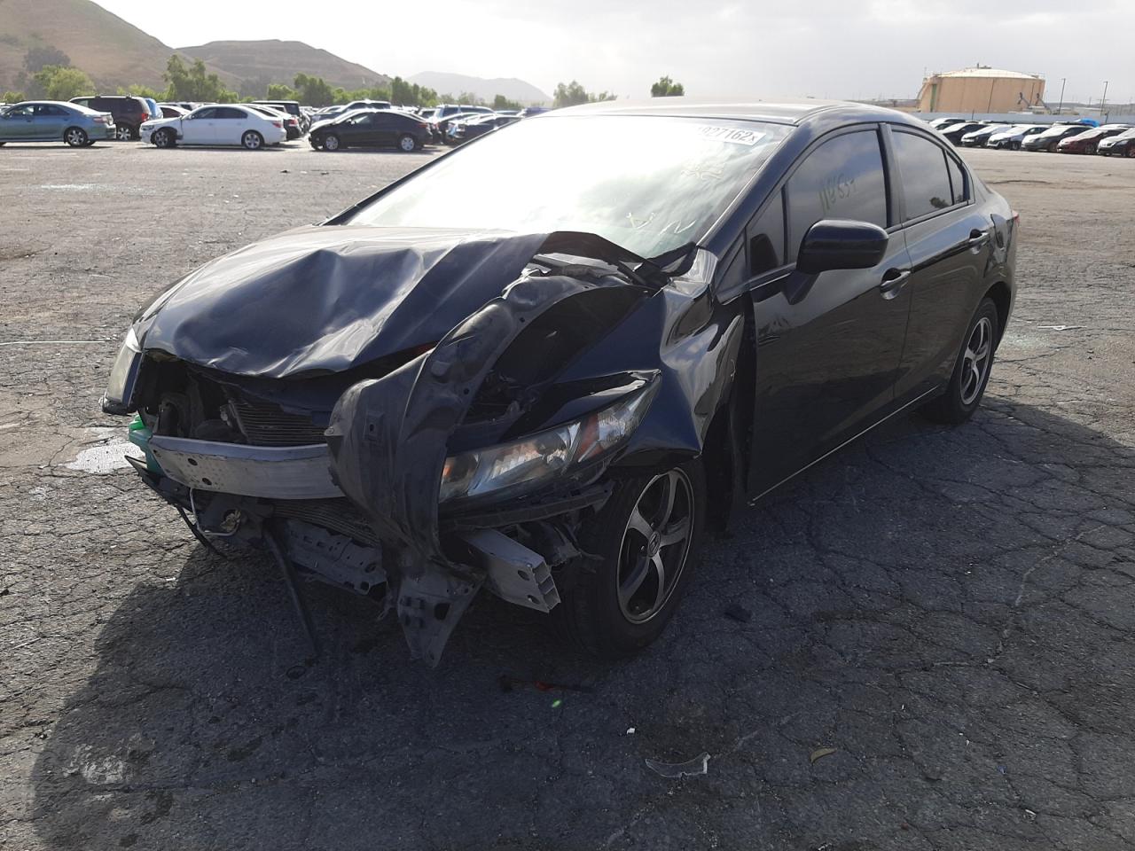 Photo 2 from auction – 2015 HONDA CIVIC SE with VIN 19XFB2F71FE250660