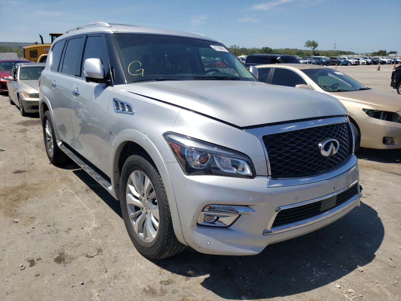 INFINITI QX80 2015 with VIN JN8AZ2ND4F9770907 - Photo from auction