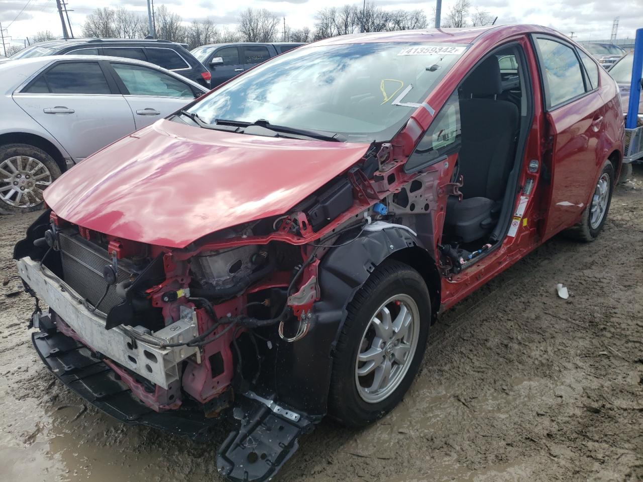 Zdjęcie 2 z aukcji – 2011 TOYOTA PRIUS z VIN JTDKN3DU6B0323223