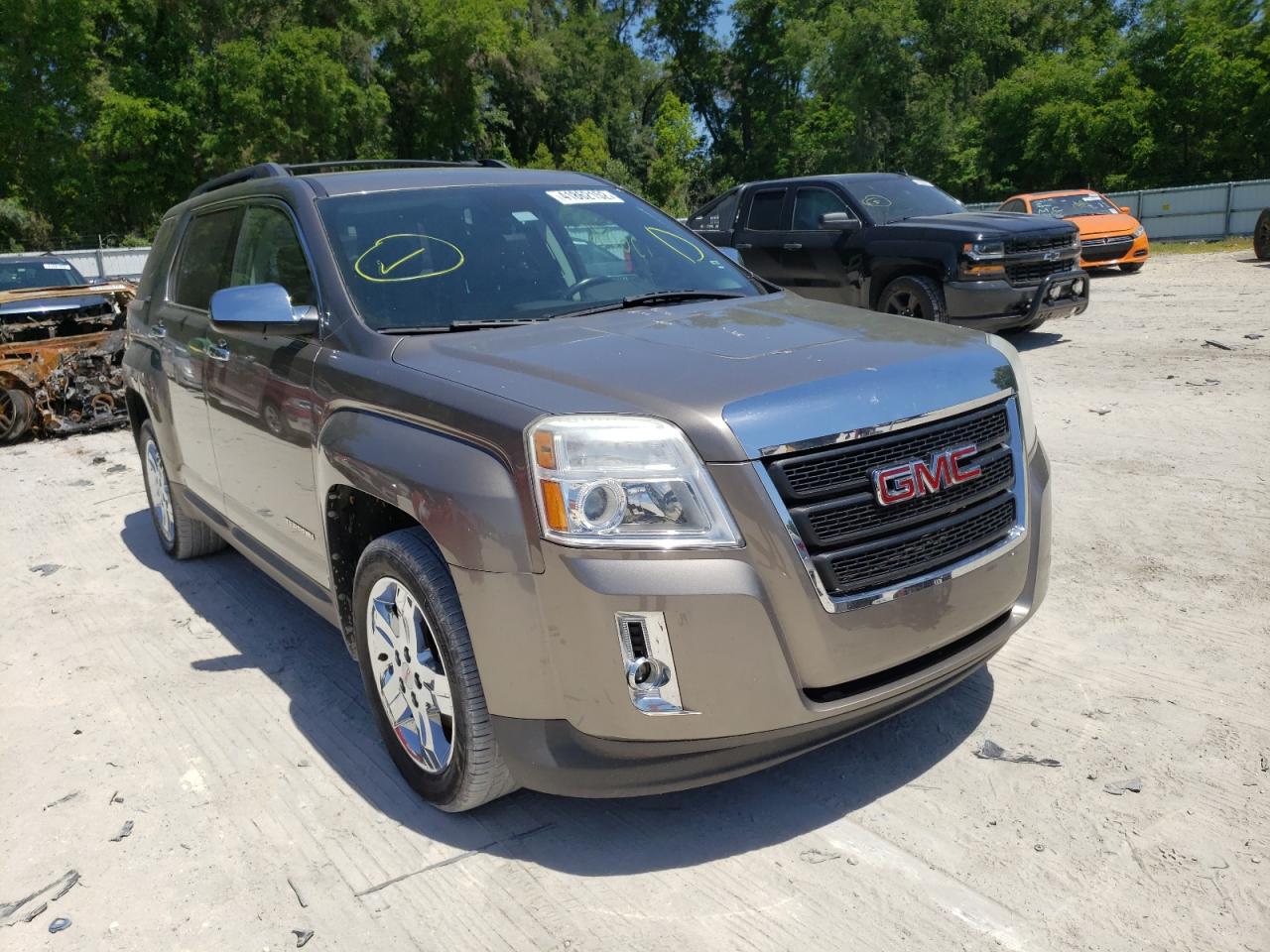GMC TERRAIN SL 2012 with VIN 2GKALUEK0C6314597 - Photo from auction