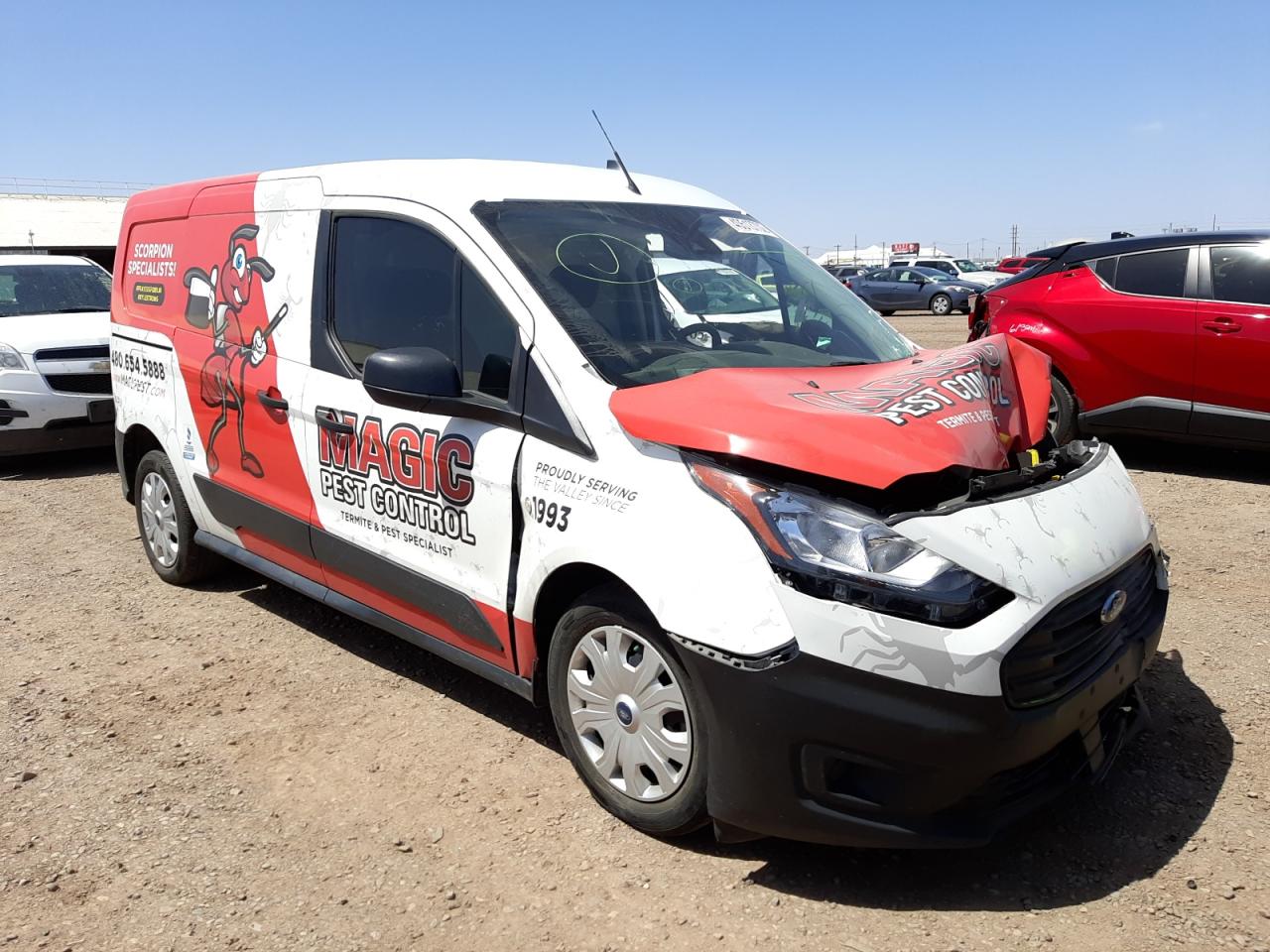 FORD TRANSIT CO 2020 with VIN NM0LS7E24L1470022 - Photo from auction