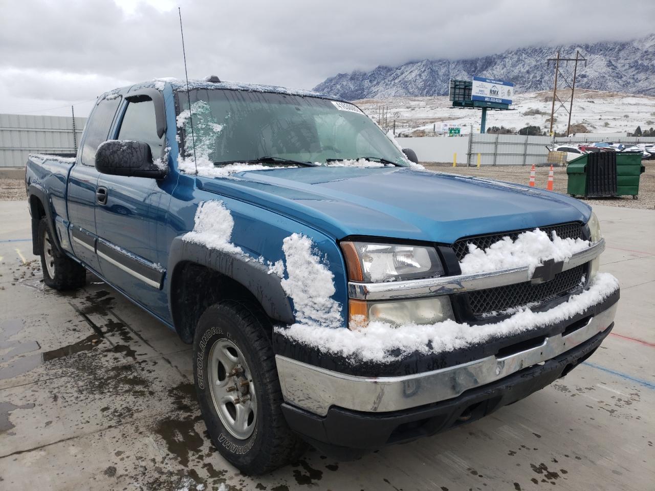 CHEVROLET SILVERADO 2005 with VIN 1GCEK19B45Z145409 - Photo from auction