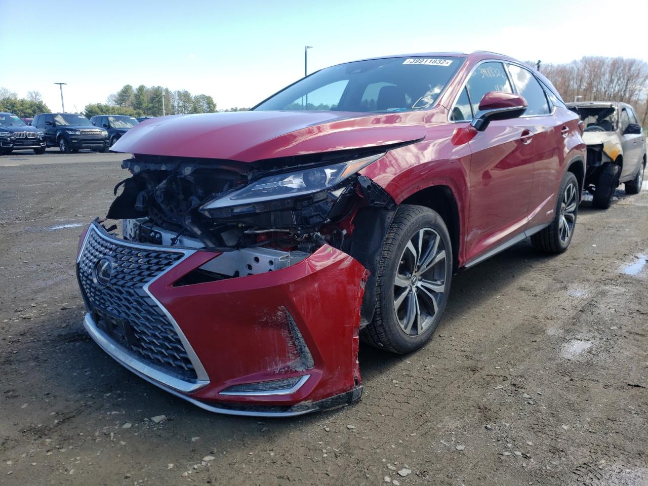 Photo 2 from auction – 2020 LEXUS RX 450H with VIN 2T2HGMDA9LC047137