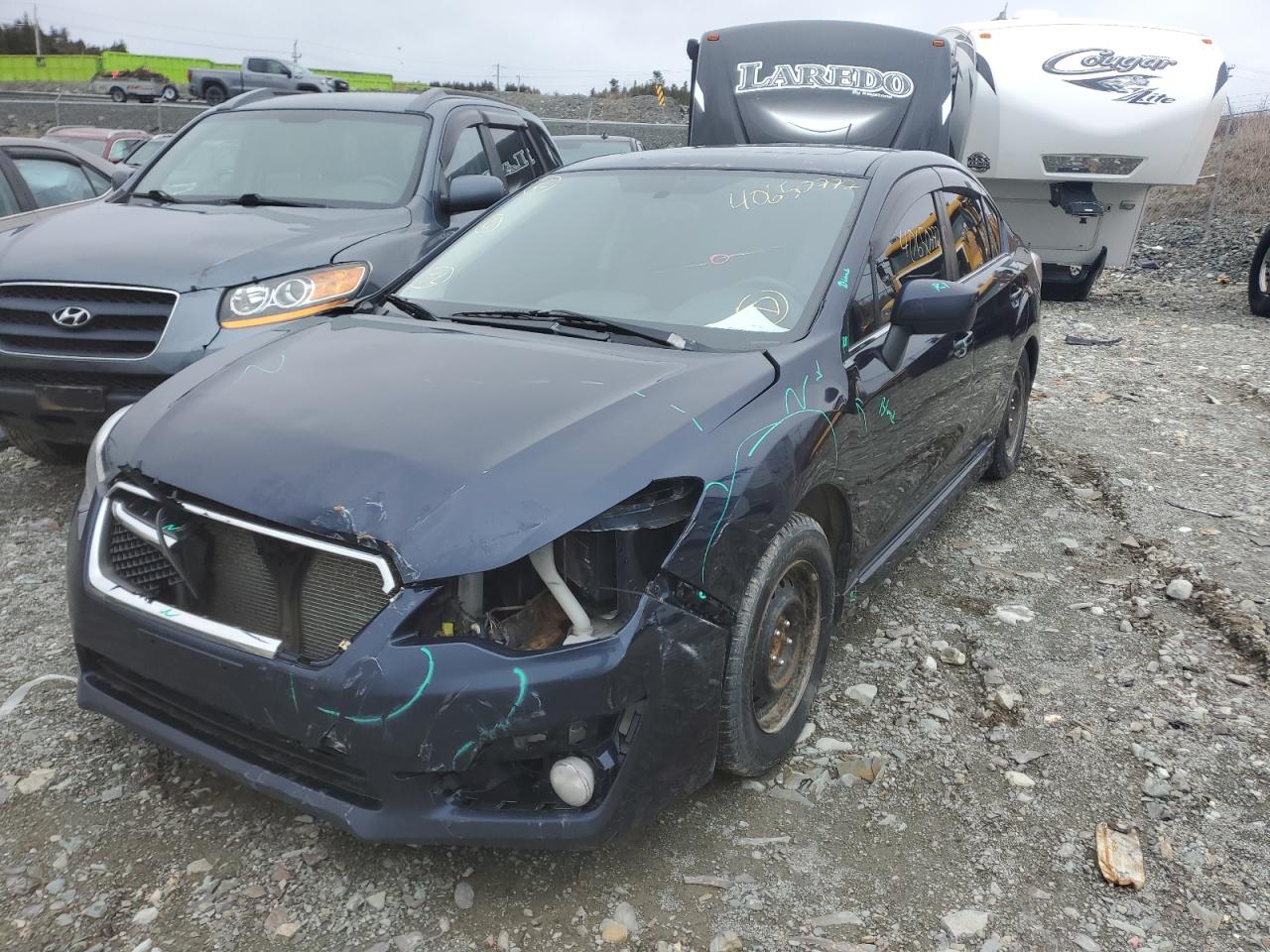 Фото 2 с аукциона – 2016 SUBARU IMPREZA PR с VIN JF1GJAF63GH013727