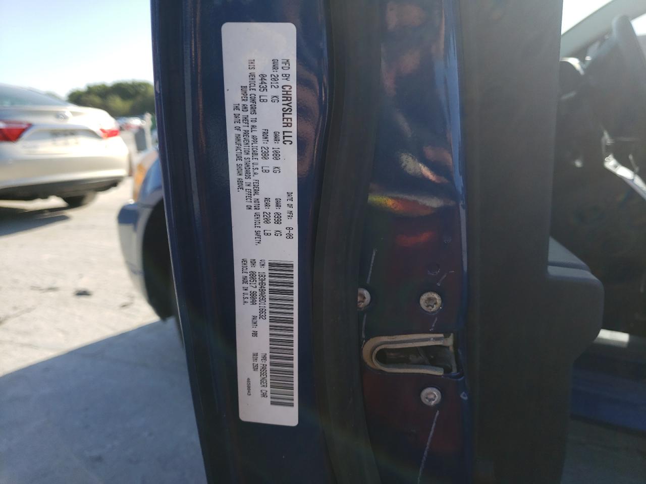 Photo 10 from auction – 2009 DODGE CALIBER SX with VIN 1B3HB48A09D116632