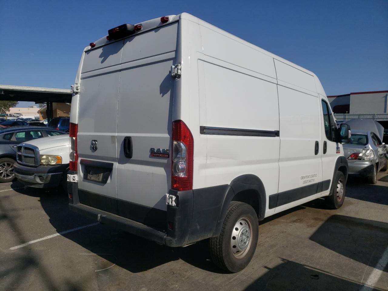 Photo 4 from auction – 2019 RAM PROMASTER with VIN 3C6TRVBG5KE549656