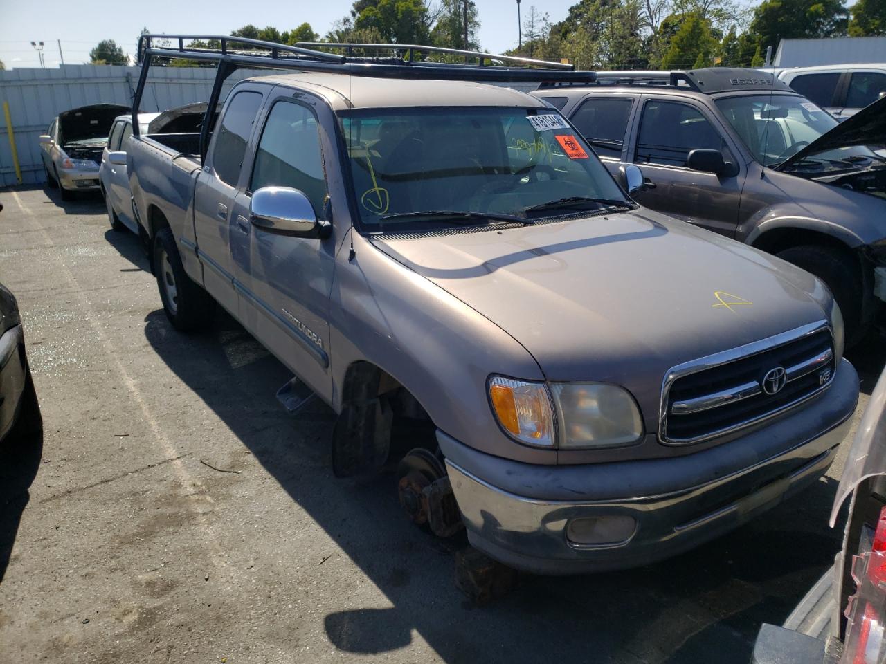 TOYOTA TUNDRA ACC 2000 with VIN 5TBBT4419YS075064 - Photo from auction