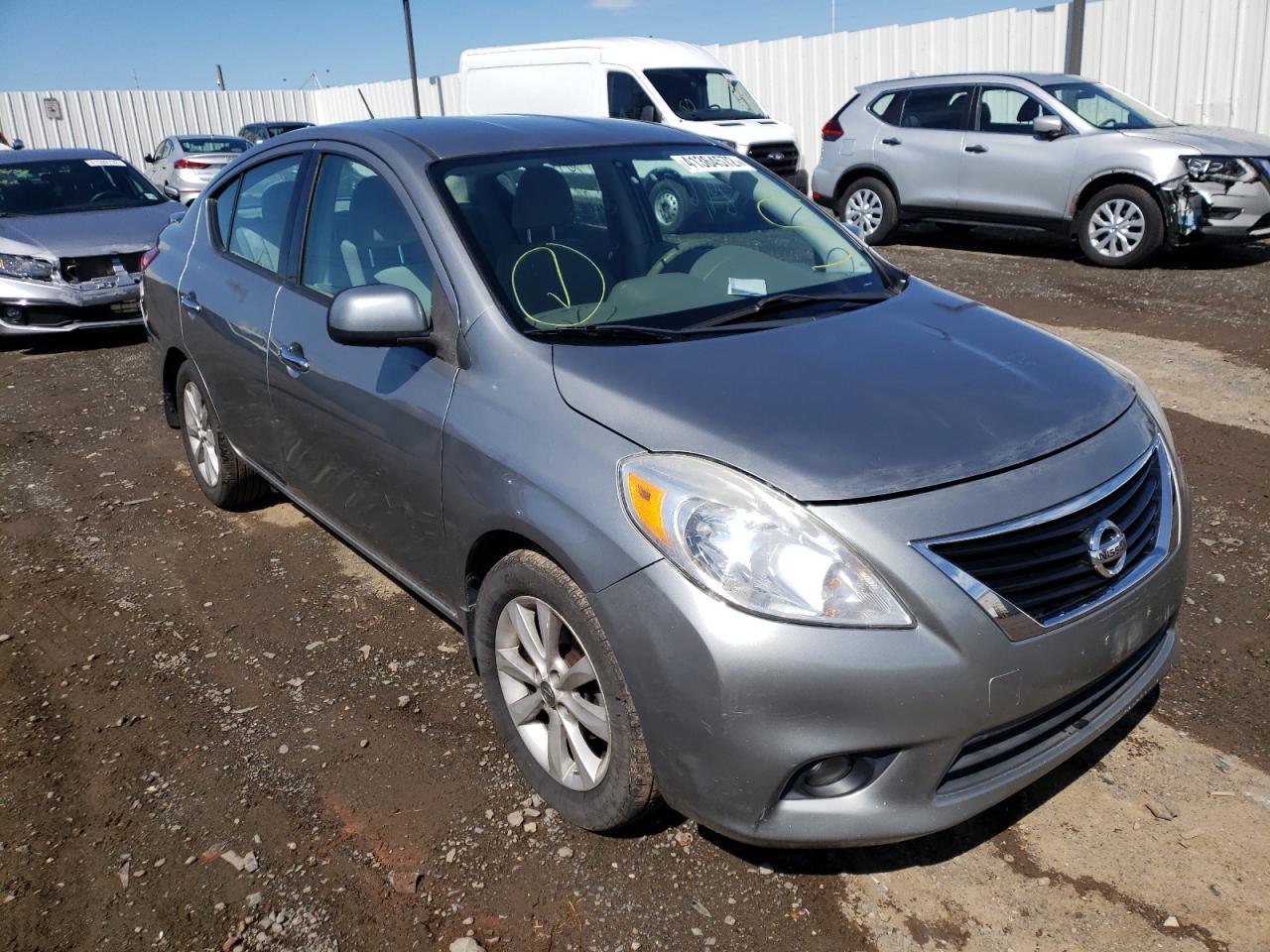 NISSAN VERSA 2014 with VIN 3N1CN7AP2EL817793 - Photo from auction