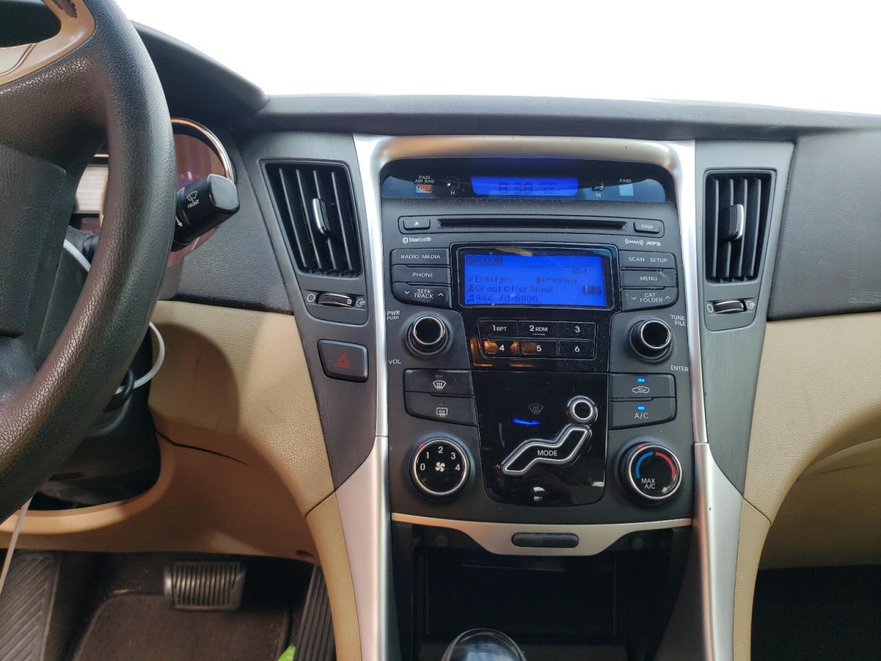 Photo 9 from auction – 2013 HYUNDAI SONATA with VIN 5NPEB4AC4DH590213