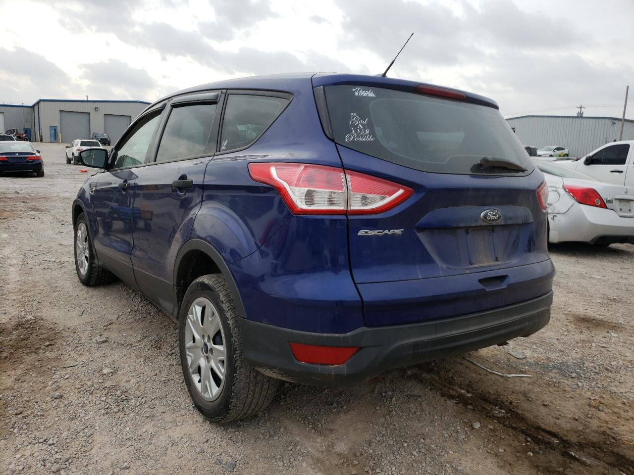 Photo 3 from auction – 2013 FORD ESCAPE S with VIN 1FMCU0F73DUC43138