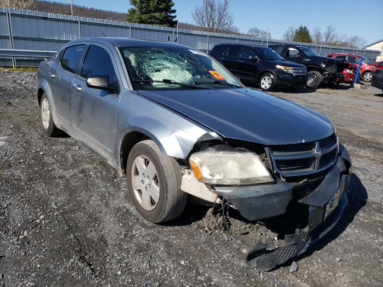 DODGE AVENGER SE 2009 with VIN 1B3LC46B49N522619 - Photo from auction