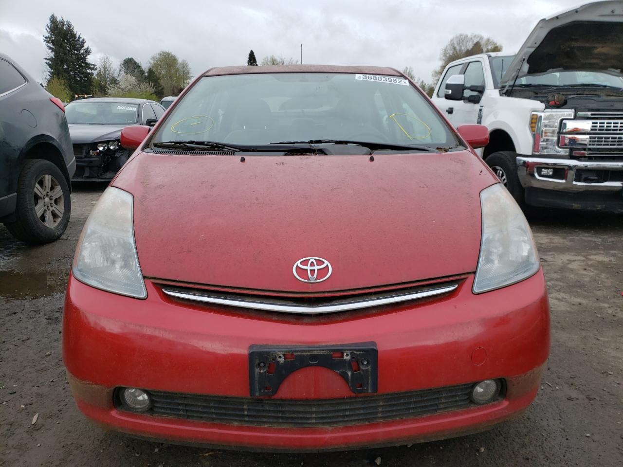 Photo 9 from auction – 2007 TOYOTA PRIUS with VIN JTDKB20U393545784