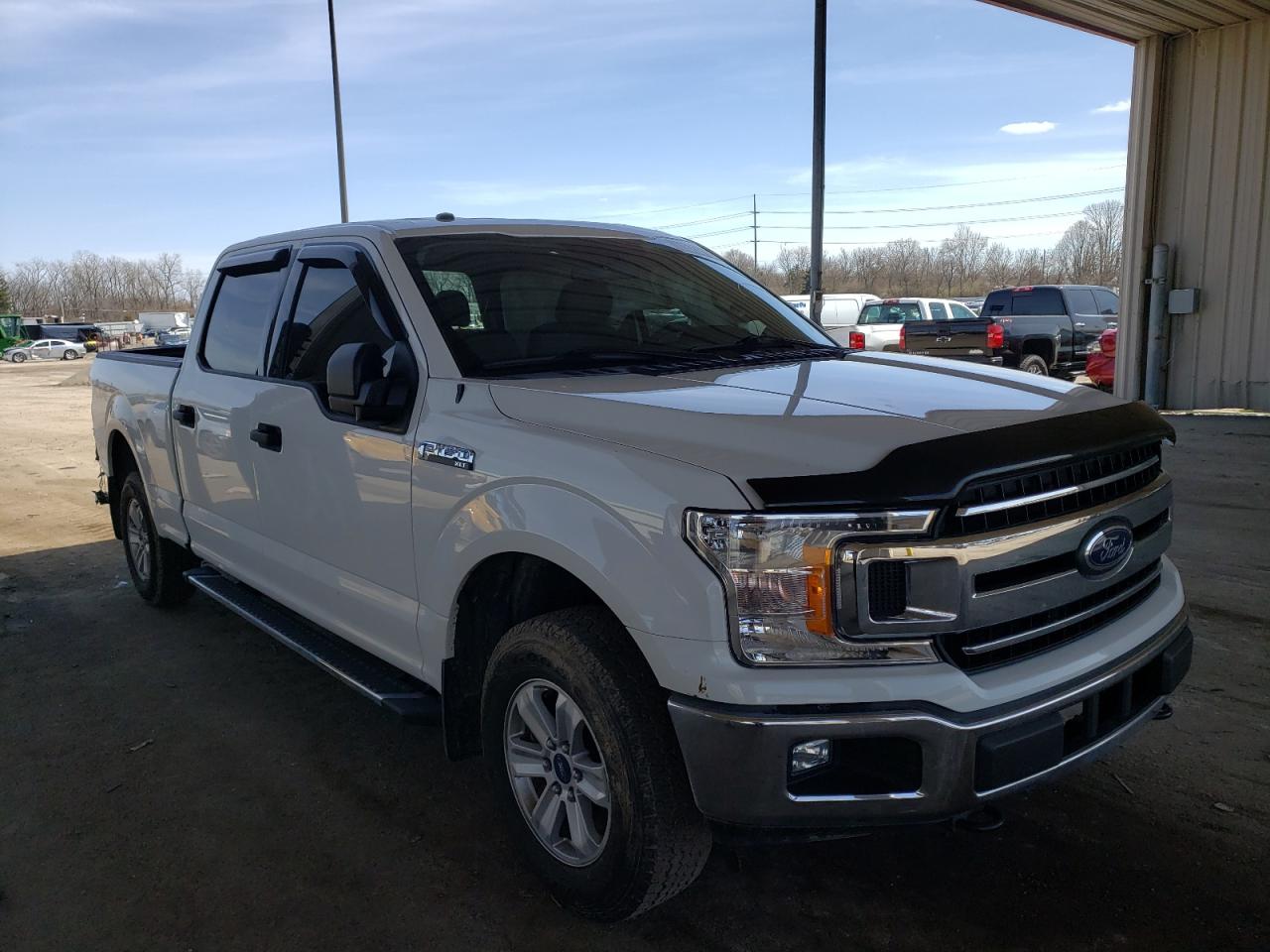 FORD F150 SUPER 2018 with VIN 1FTFW1E59JFE24357 - Photo from auction