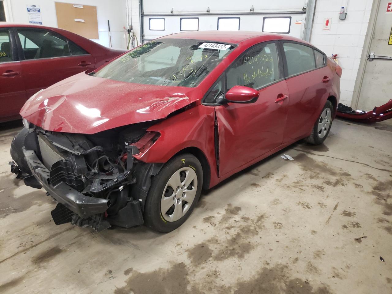 Photo 2 from auction – 2016 KIA FORTE LX with VIN KNAFK4A69G5474831