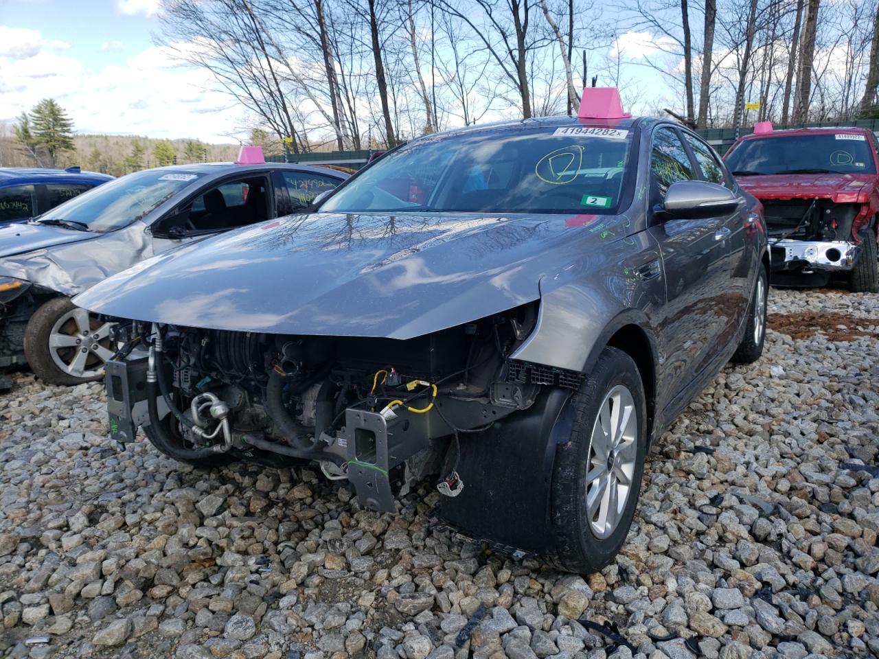 Photo 2 from auction – 2018 KIA OPTIMA LX with VIN 5XXGT4L32JG217973