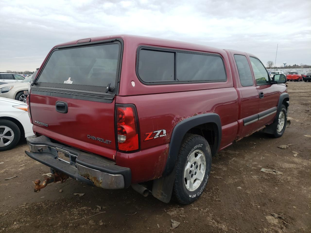 Photo 4 from auction – 2005 CHEVROLET SILVERADO with VIN 1GCEK19B55E329507